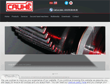 Tablet Screenshot of cauhe.com